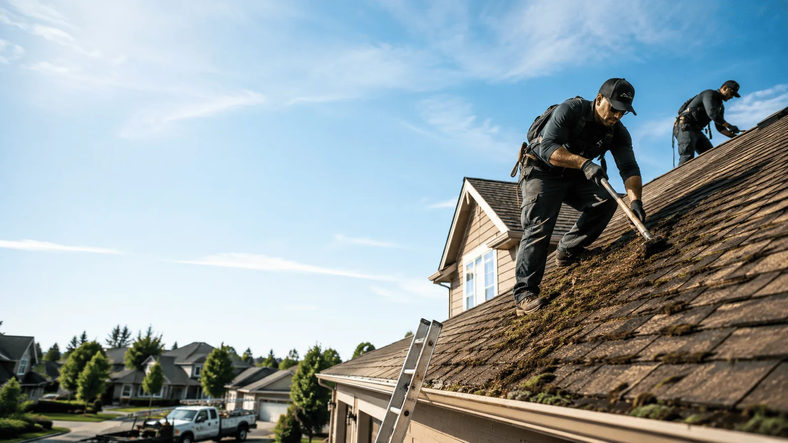Roof Moss Removal in Syracuse, KS near me